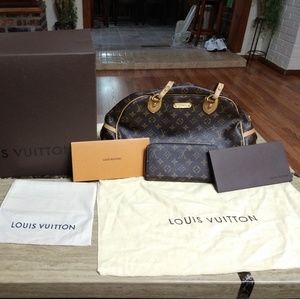 Louis Vuitton handbag and wallet